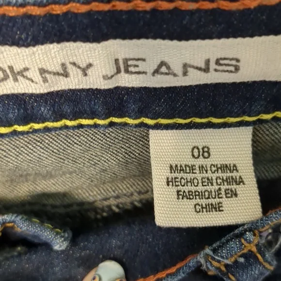 DKNY Skinny Jeans Size 08 - Picture 3 of 5